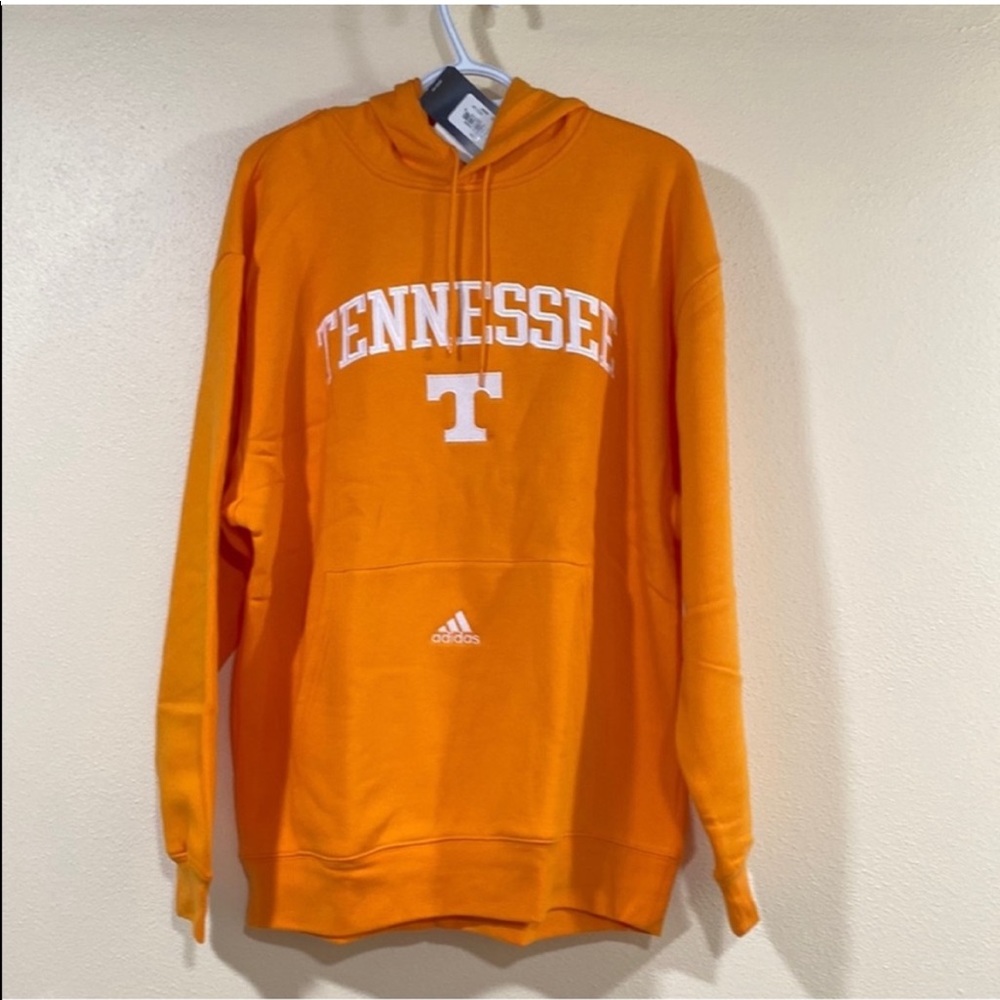 Tennessee Adidas Hoodie, Men's Medium, Stitched Lettering, Retail $50